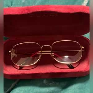 Gucci Glasses & Case